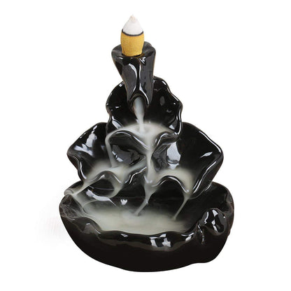 Dropping Smoke Backflow Fountain