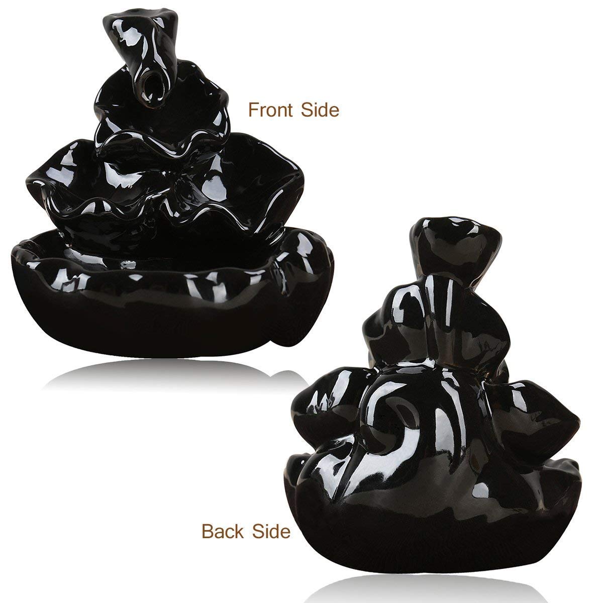 Dropping Smoke Backflow Fountain