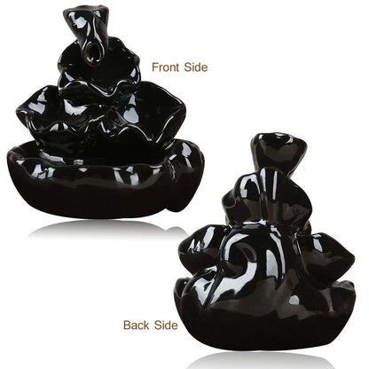 Dropping Smoke Backflow Fountain