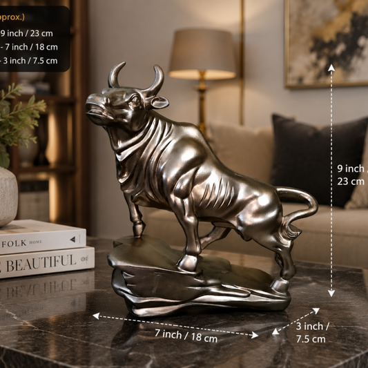 Stock Market Bull Statue
