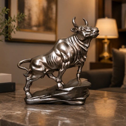 Stock Market Bull Statue
