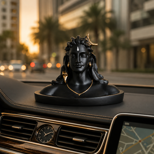 Adiyogi for Car Dashboard