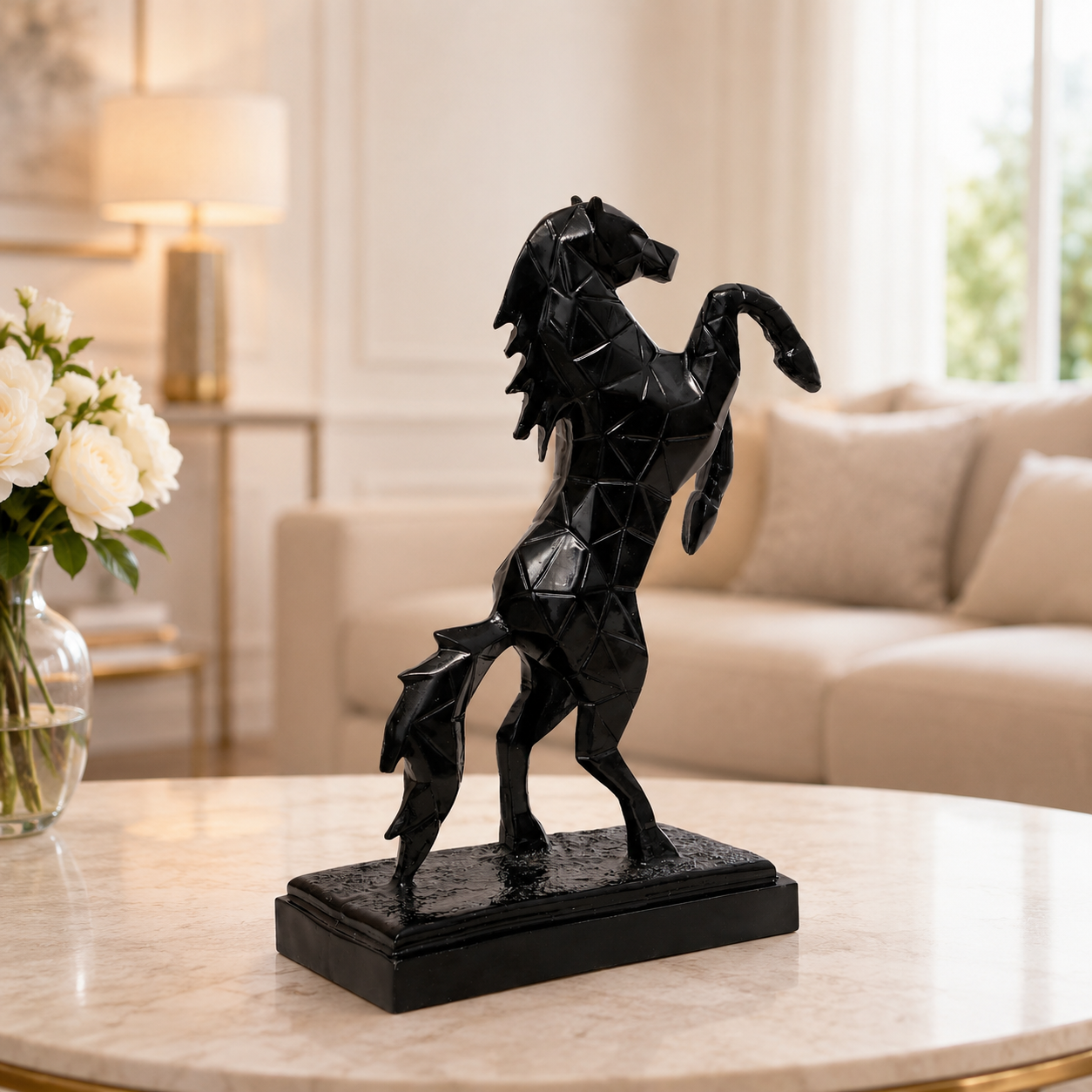 Royal Victory Black Ferrari Horse