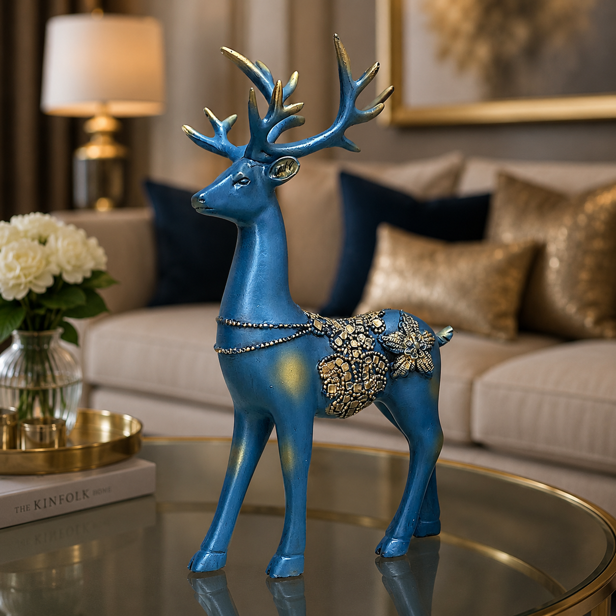 Creative Reindeer Sculpture
