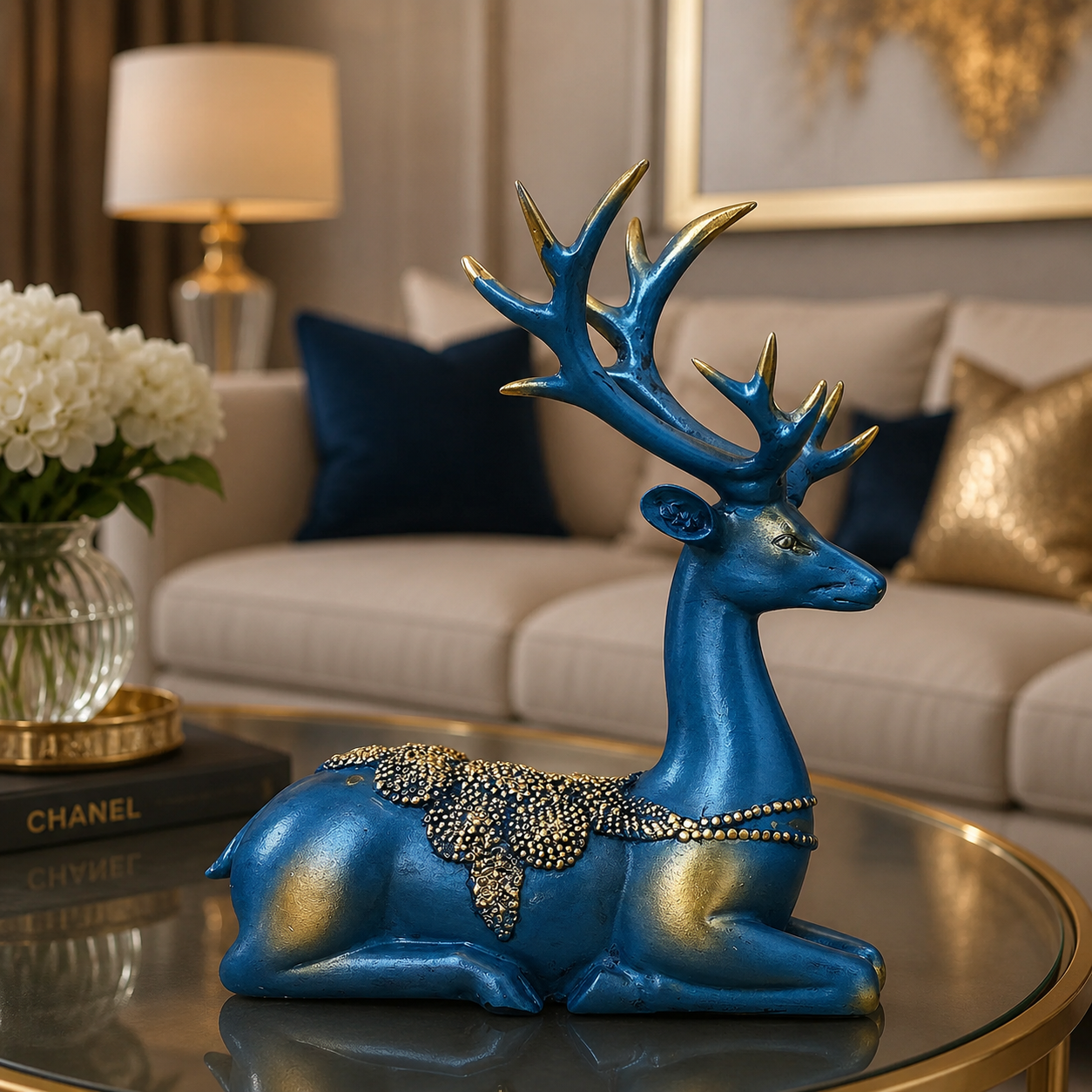Creative Reindeer Sculpture