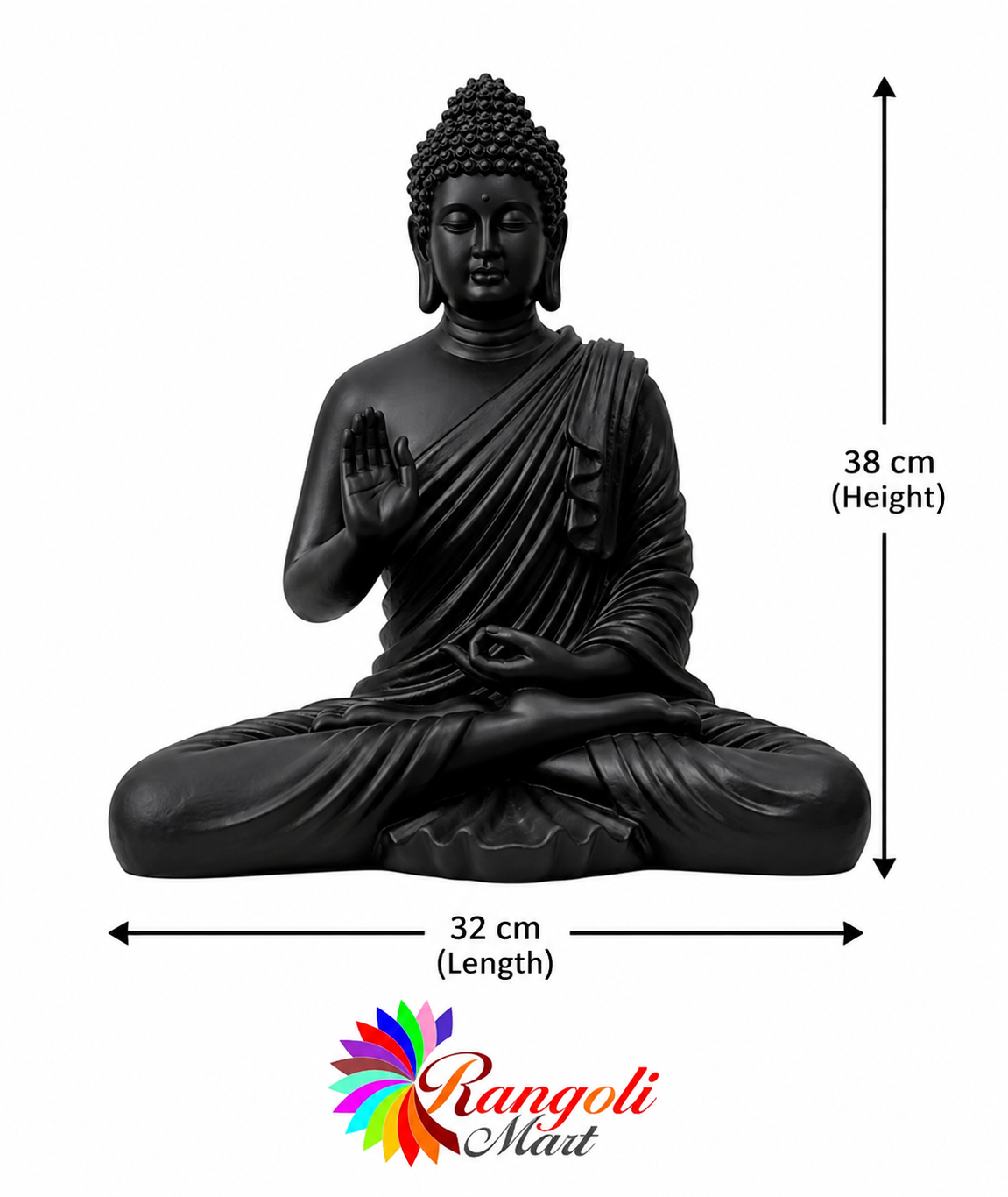 Restful 15 Inches Buddha Statue