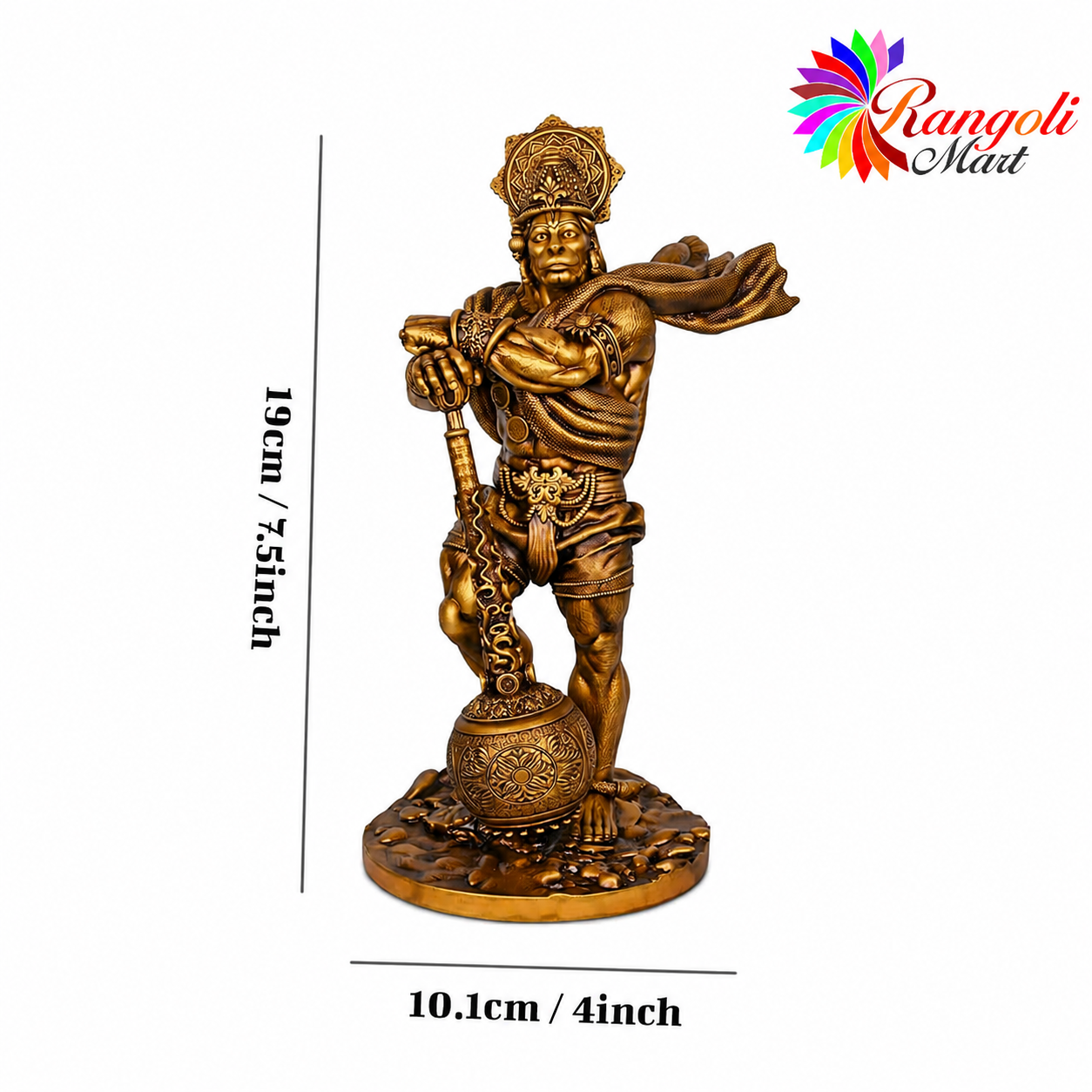 Bahubali Hanuman Figurine