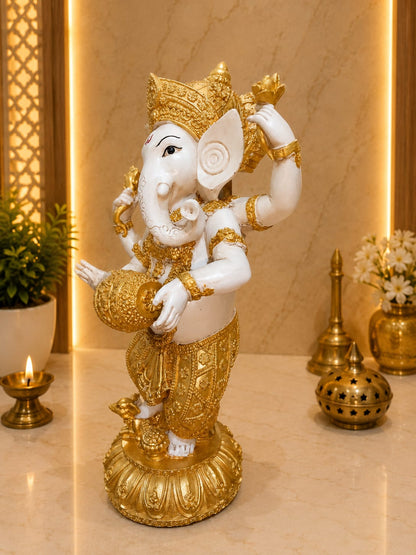 Ganesh Ji Playing Dholak