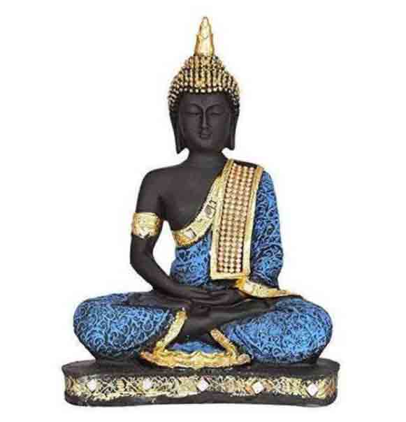 Meditating Lord Buddha Decorative Showpiece