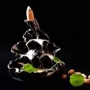 Backflow Smoke Fountain Incense Holder Figurine