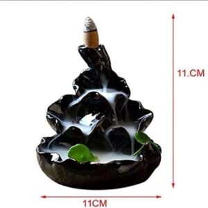 Backflow Smoke Fountain Incense Holder Figurine