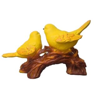 Sparrow Yellow Showpiece