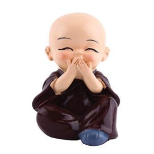 Buddha Monk Figurines  Set of 4