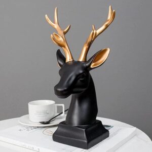 Reindeer Head Showpiece Set Of 2