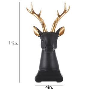 Reindeer Head Showpiece Set Of 2