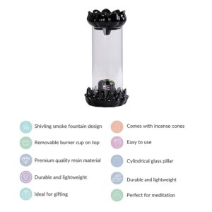 Backflow Shivling Smoke Fountain