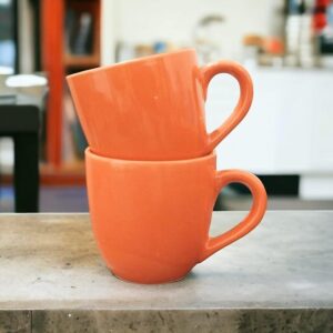Orange Cup Set of 6