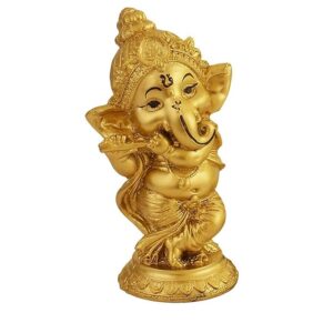 Flute Ganesha Statue