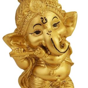 Flute Ganesha Statue