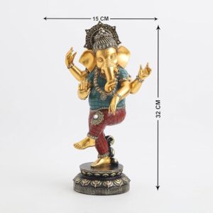 Dancing Ganesha Statue