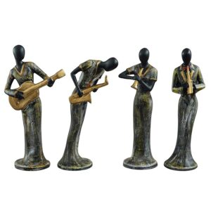 Musical Ladies Showpiece – 4 Pc Set