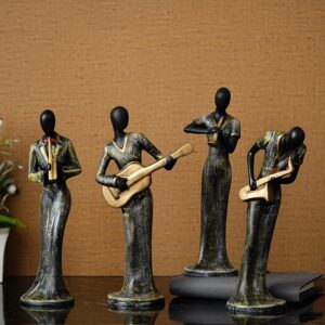 Musical Ladies Showpiece – 4 Pc Set
