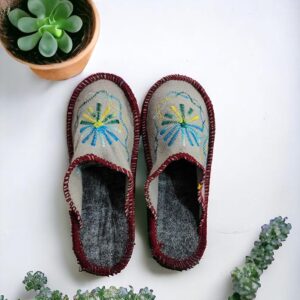 Woolen Slippers - 2 Pair