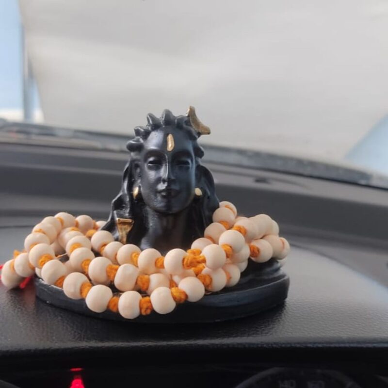 Adiyogi with Tulsi Mala