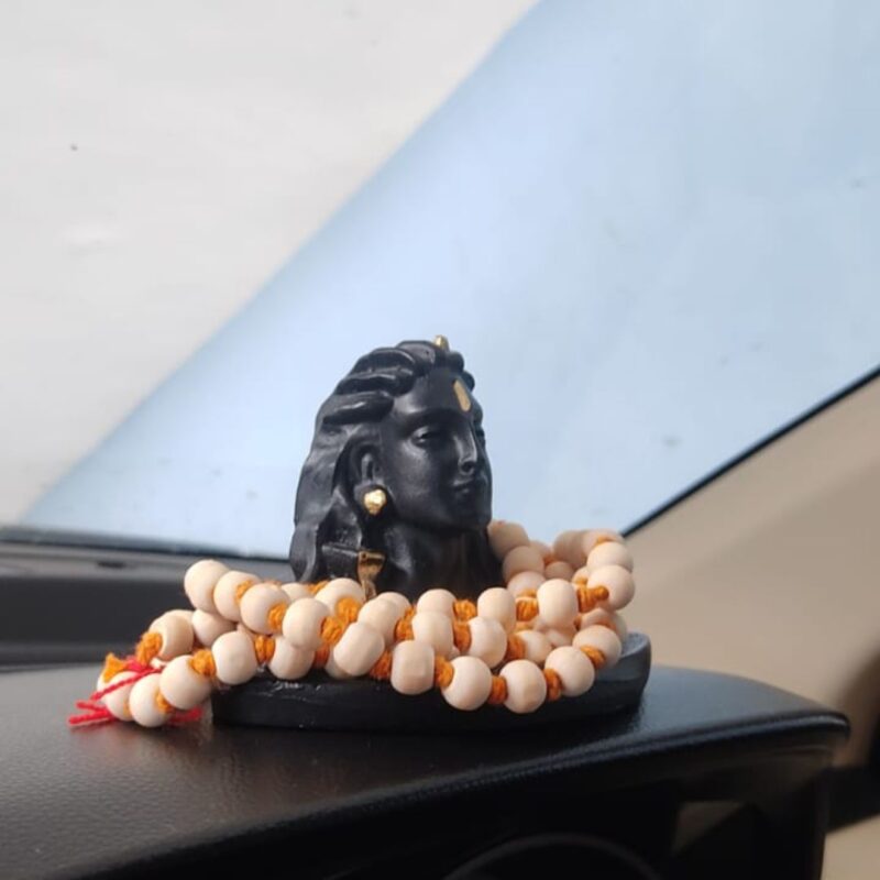 Adiyogi with Tulsi Mala