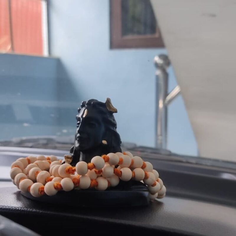 Adiyogi with Tulsi Mala