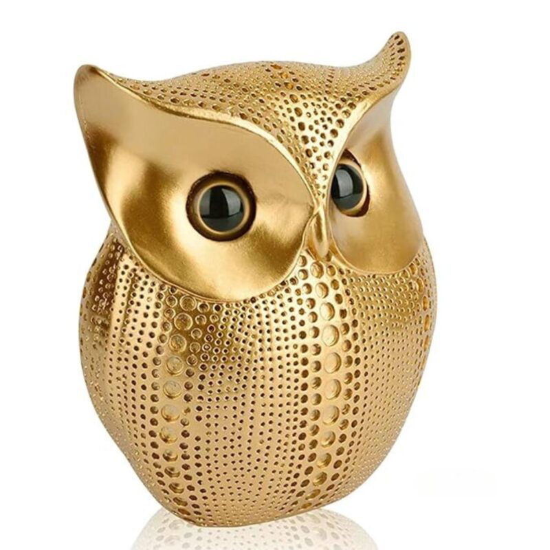 Modern Classy Lucky Owl - Golden