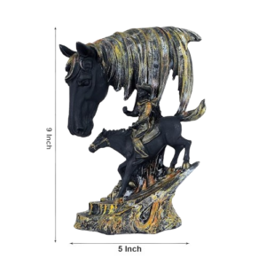 Horse Pair Showpiece