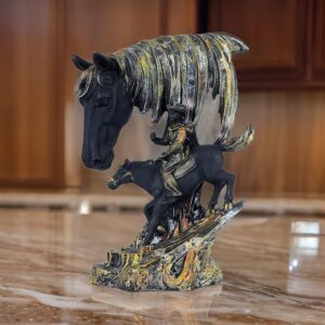 Horse Pair Showpiece