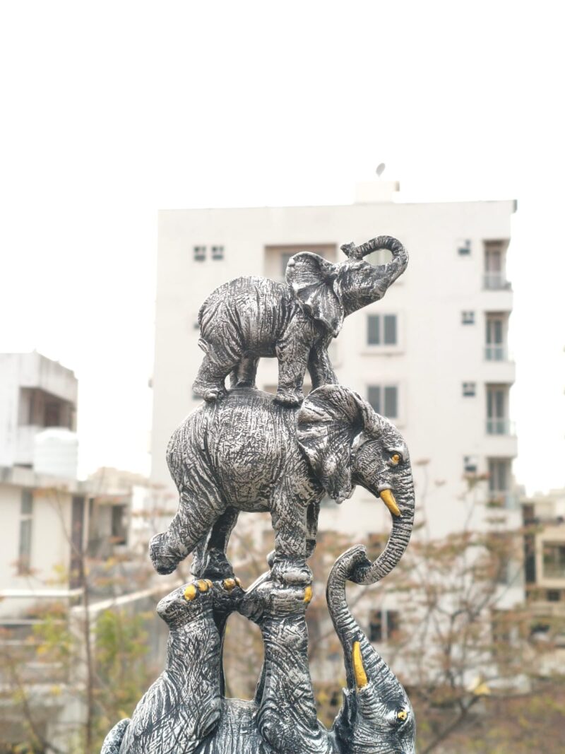 Elephant Circus Statue